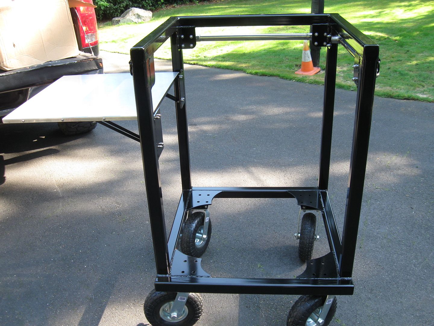 **Custom cart for the Backwoods Gater** The BBQ BRETHREN FORUMS.